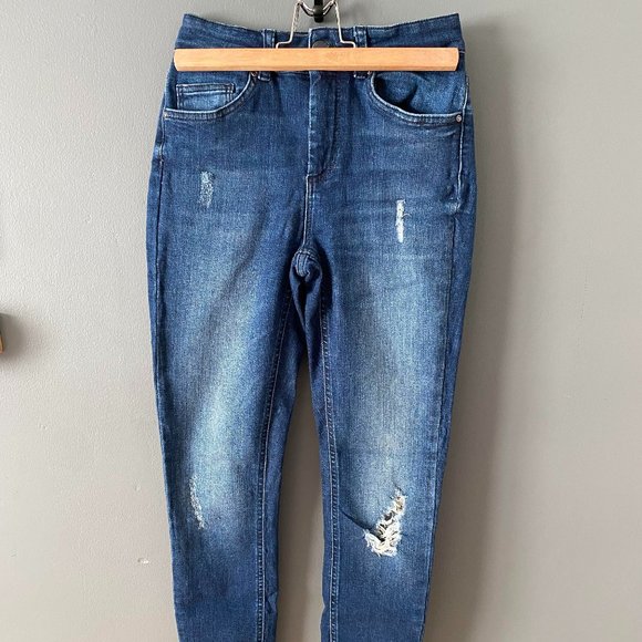Only Blue Skinny Jeans - Picture 1 of 3